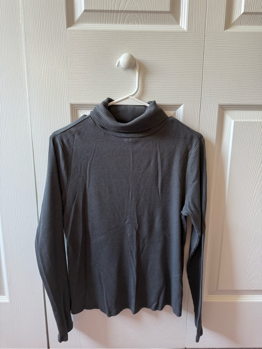 Ribbed Turtleneck Sweater